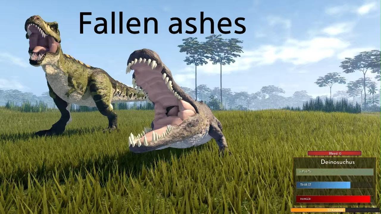 Fallen ashes