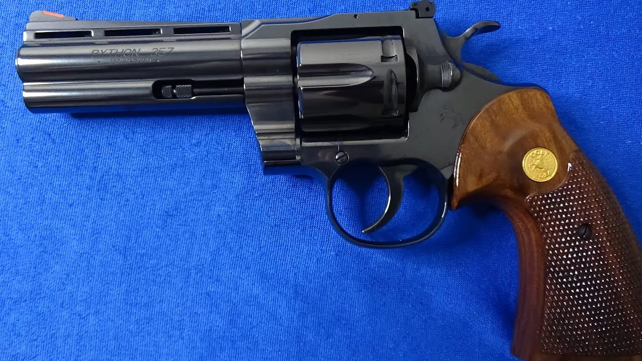 Colt Python 4.25 in barrel (blued) 2024