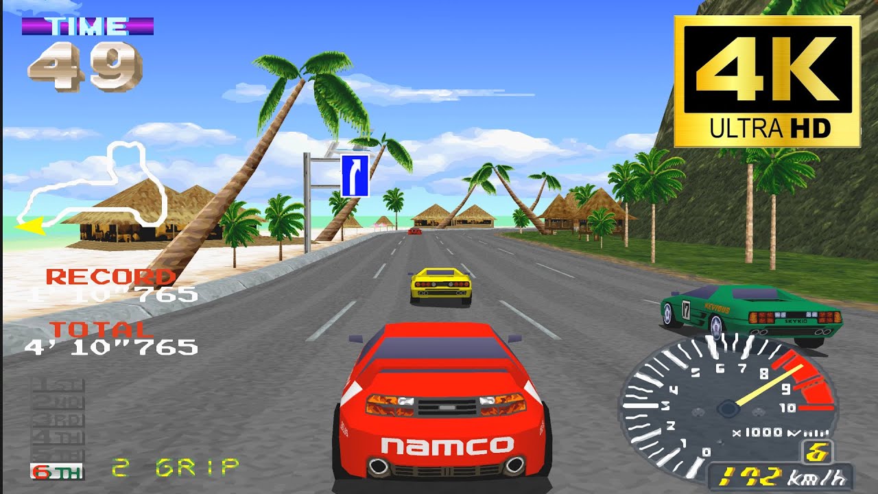 PS1【リッジレーサーレボリューション】を「4K」で蘇らせてみた!!!  Ridge Racer Revolution 4K #1
