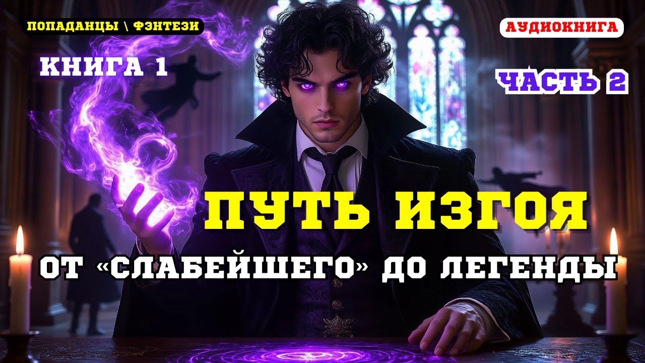 Аудиокнига попаданцы Неудачник или бог? Попаданец-маг  в теле презираемого ученика (Книга 1 Часть 2)