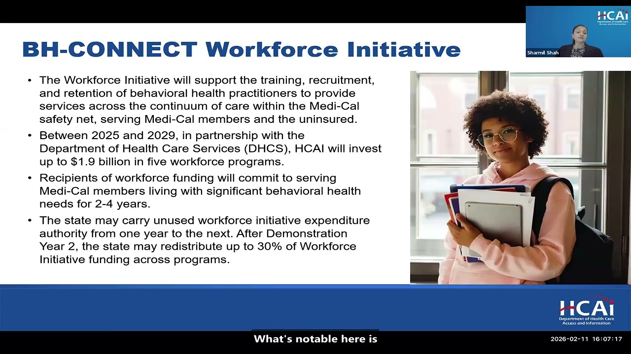 HCAI Webinar | Medi-Cal Behavioral Health Scholarship Program