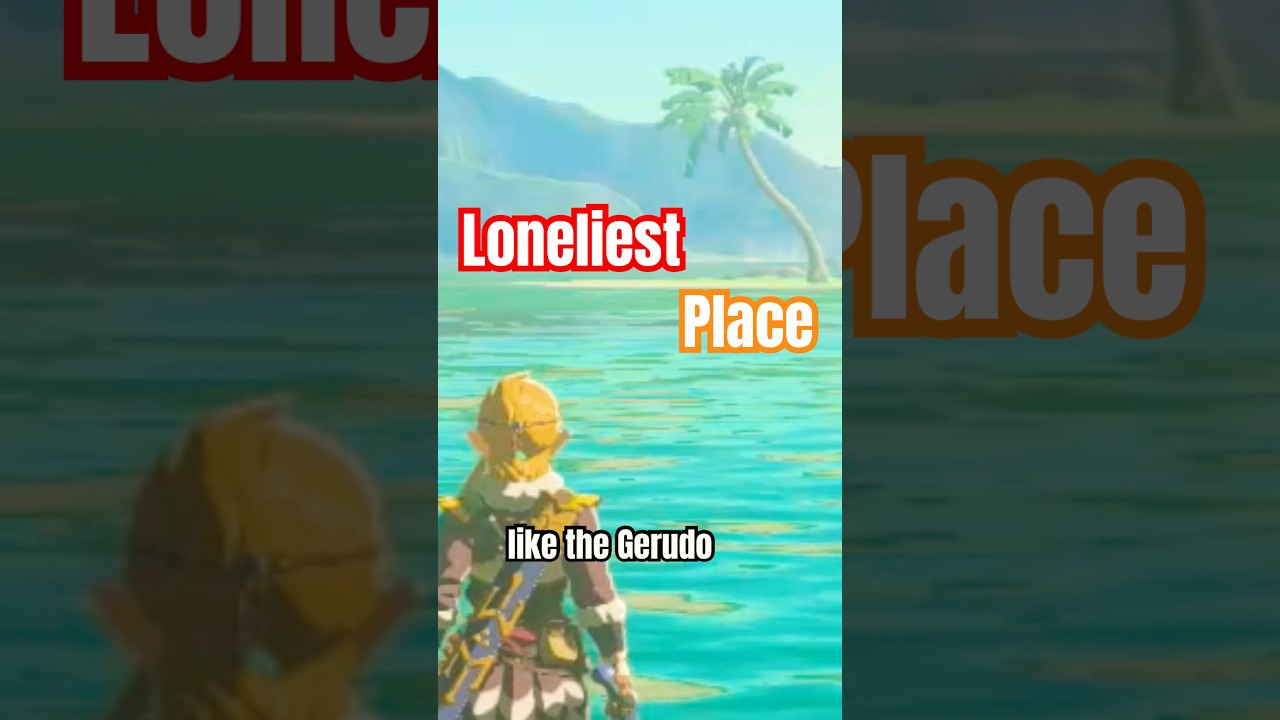 When you find the LONELIEST TotK Destination!😭#tearsofthekingdom #zelda