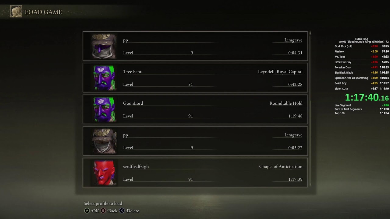 (VOD) NEW PB Elden Ring Speedrunning (Day 512)