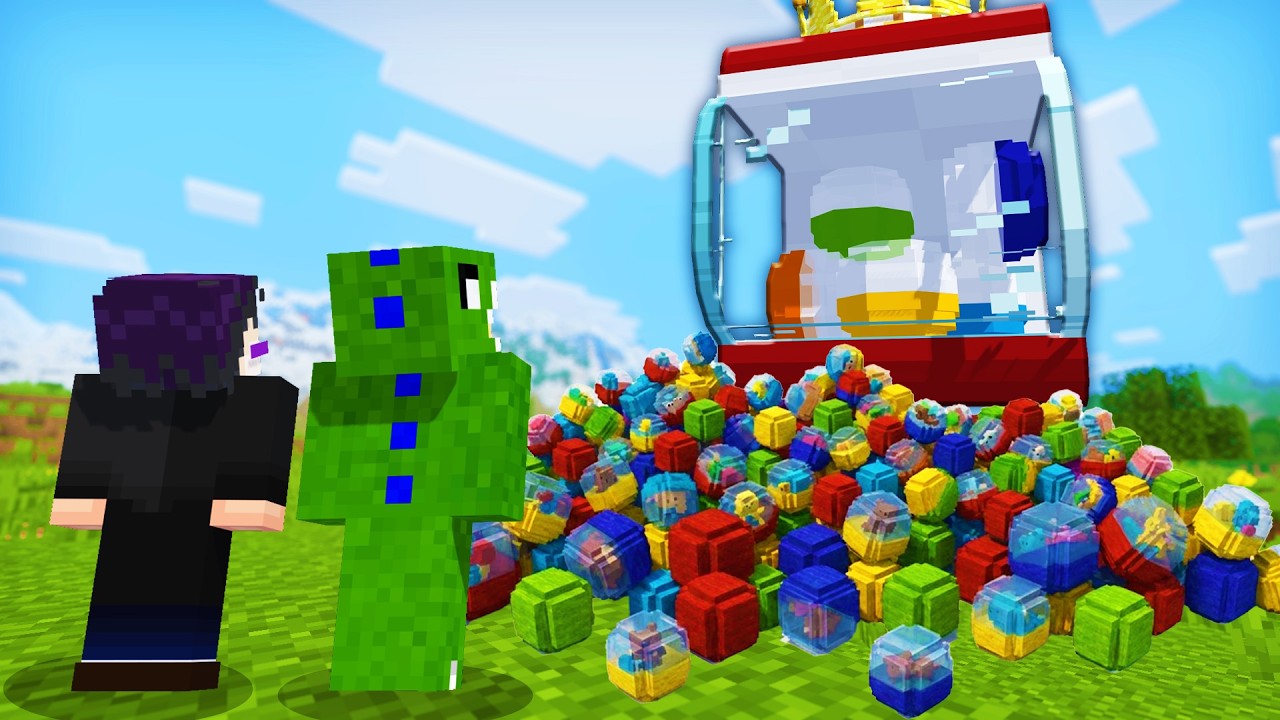 世界を変えるガチャガチャ！？【マインクラフト】