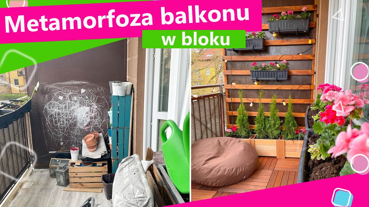 Metamorfoza balkonu w bloku | Twoje DIY #94