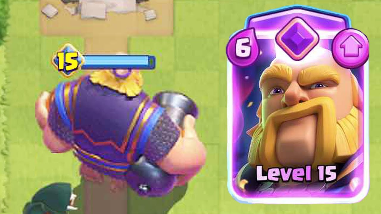 Evolved Royal Giant Broke Clash Royale