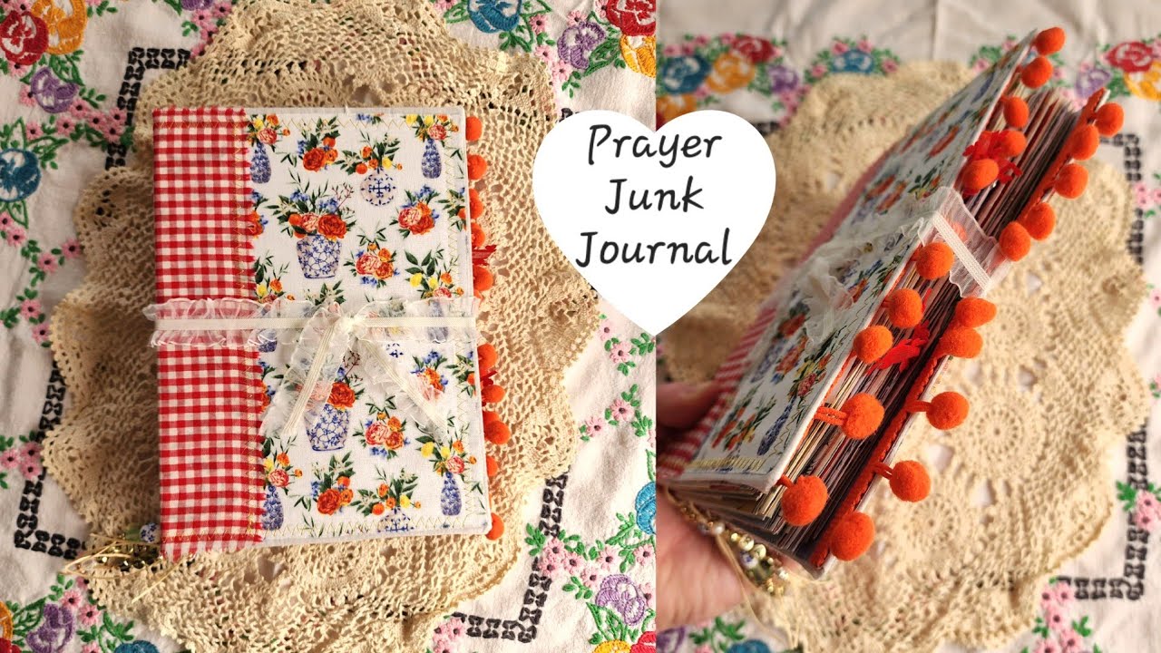 Inspiring Prayer Junk Journal Flip Through 🌹 Colorful & Vibrant ✨️ ASMR