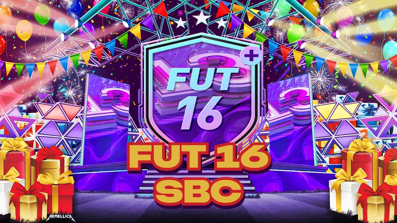 FUT 16 SBC SOLUTION FIFA 22