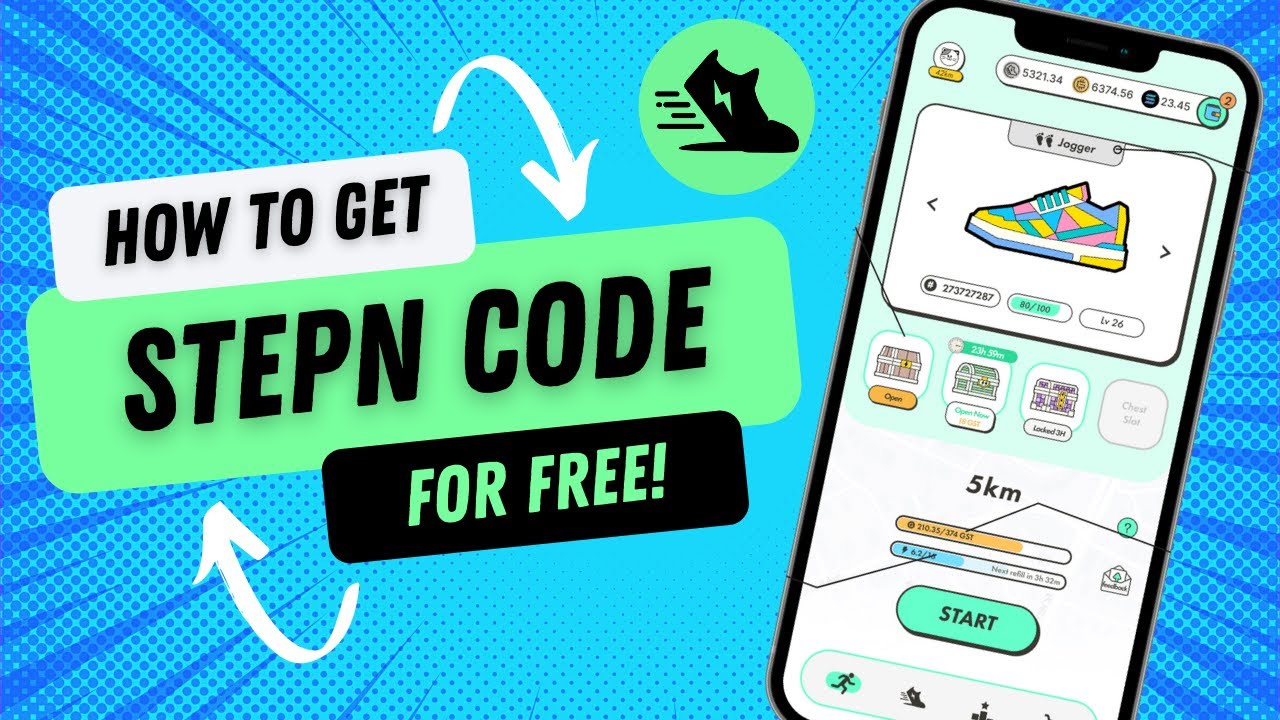 How to get a STEPN ACTIVATION CODE for FREE!
