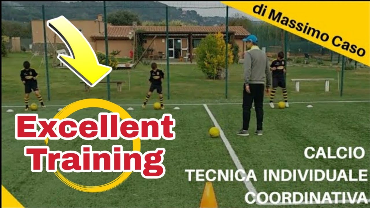 Allenamento Calcio Tecnica Individuale Coordinativa