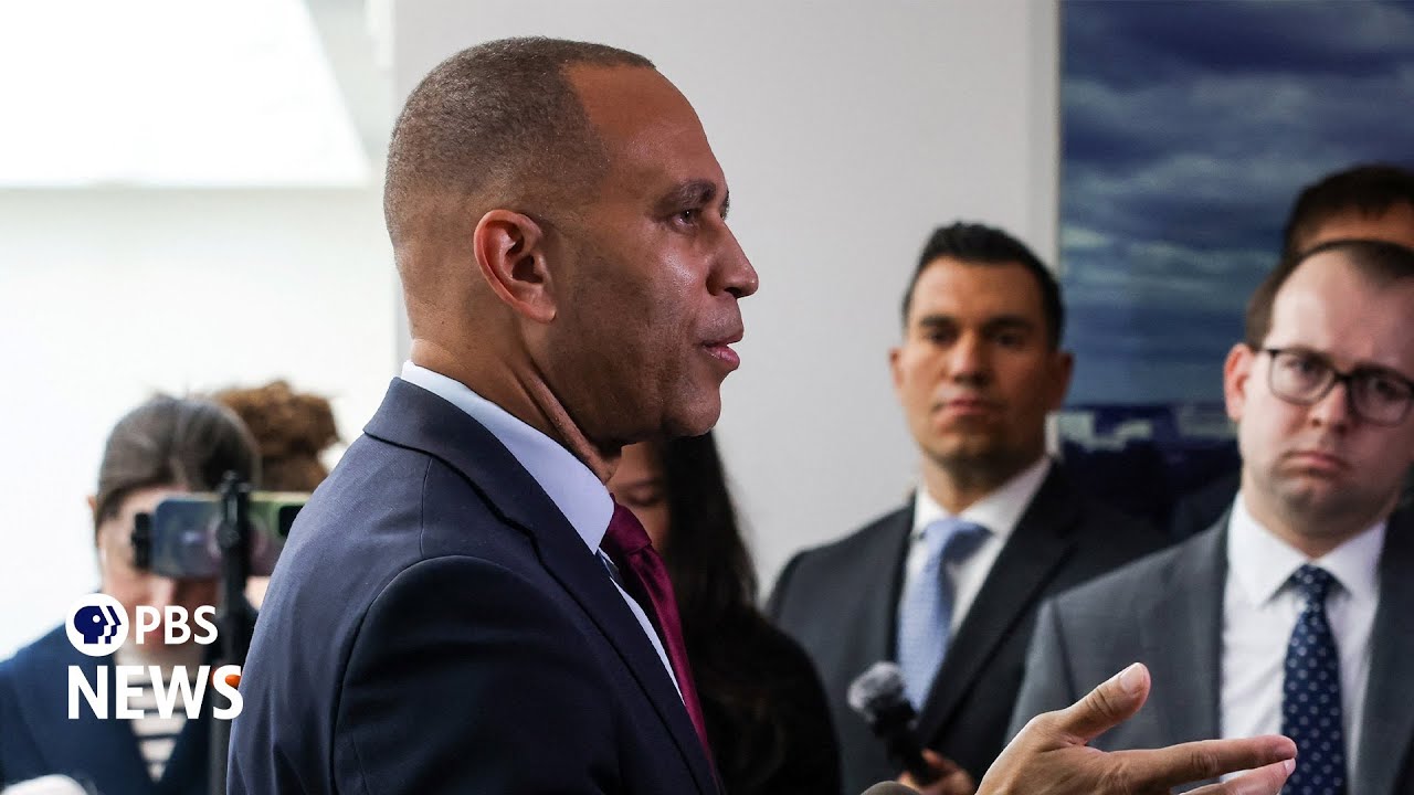 WATCH LIVE: Jeffries holds news conference as prolonged government shutdown threatens SNAP benefits