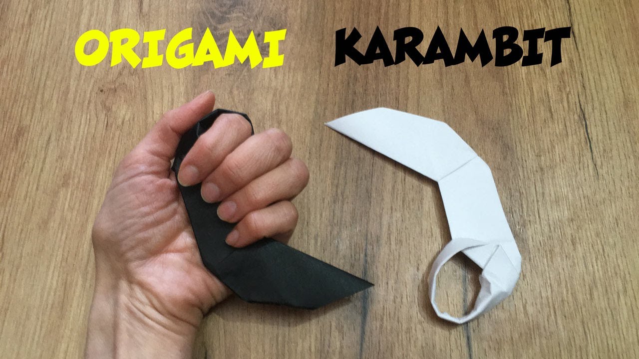 Origami Karambit | How to Make a Paper Karambit?