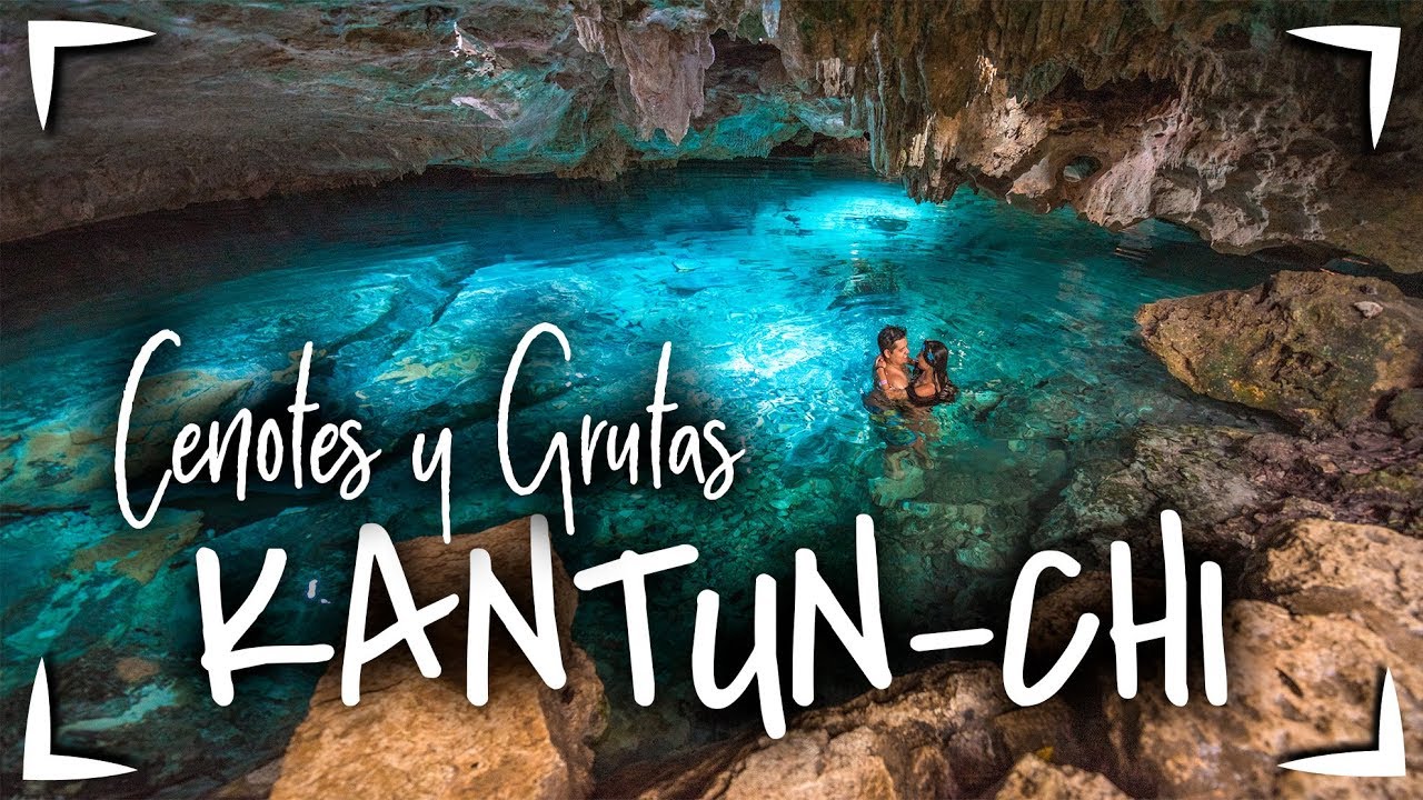 4 CENOTES RIVIERA MAYA $493 MXN 🔴 KANTUNCHI PARK ► Entramos al RIO SUBTERRANEO y comimos de LUJO🌮