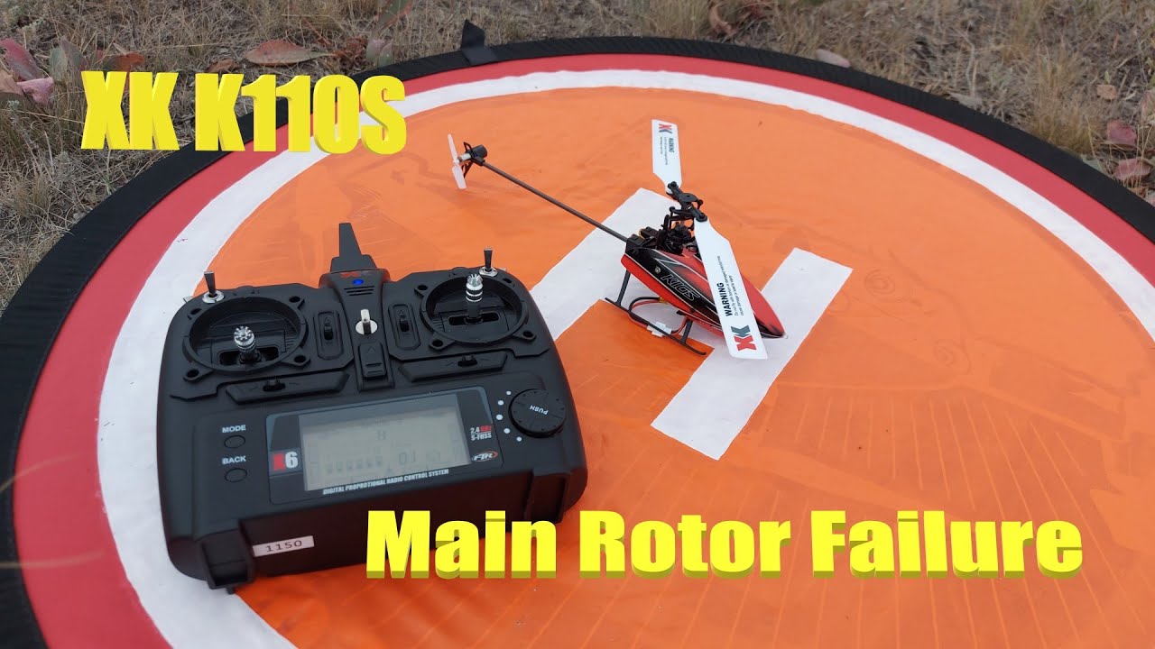 XK K110S - Main Rotor Failure