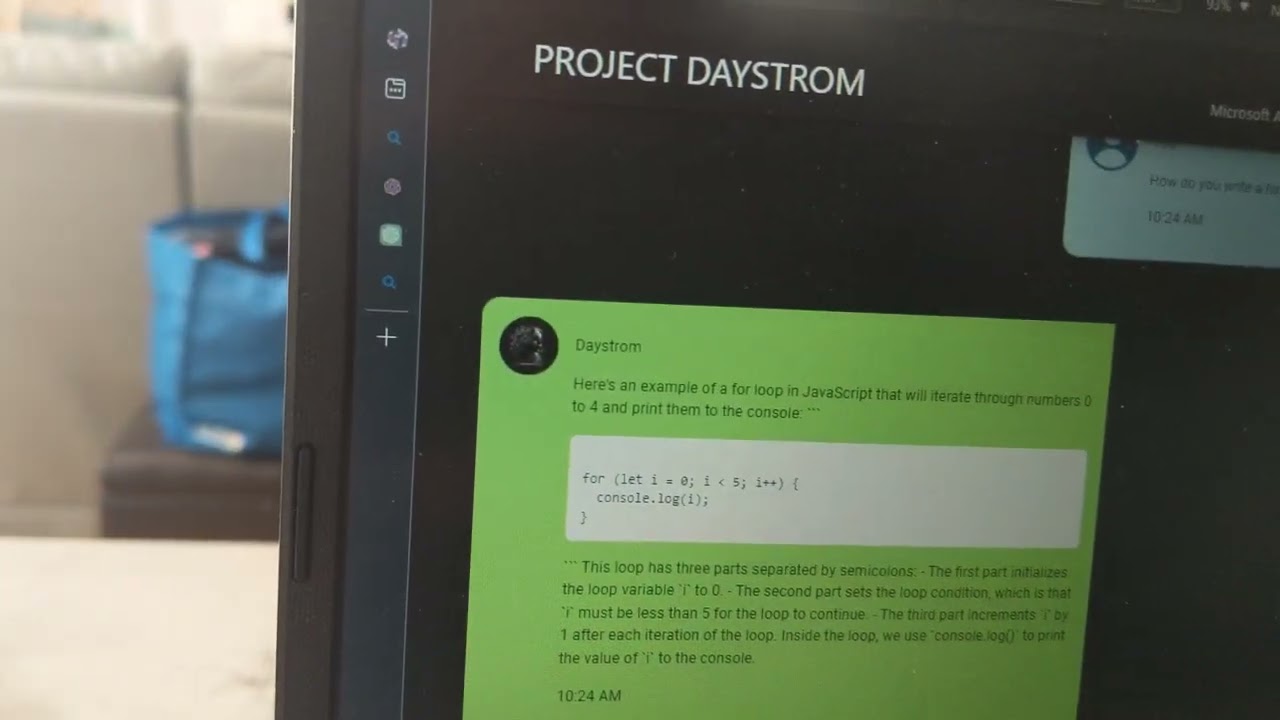 chatGPT with wake word. Programming assistant.