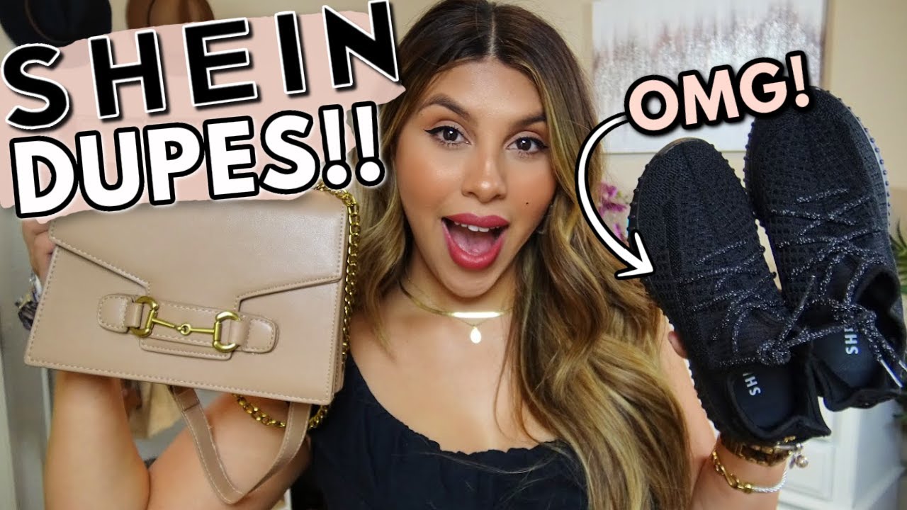 SHEIN HAS THE BEST DESIGNER DUPES EVER!! | SHEIN LUXURY BRAND  DUPES 2020 | BOUGIE ON A BUDET