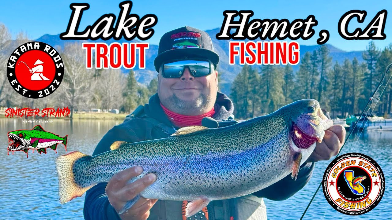 Lake Hemet Ca Trophy Trout Fishing