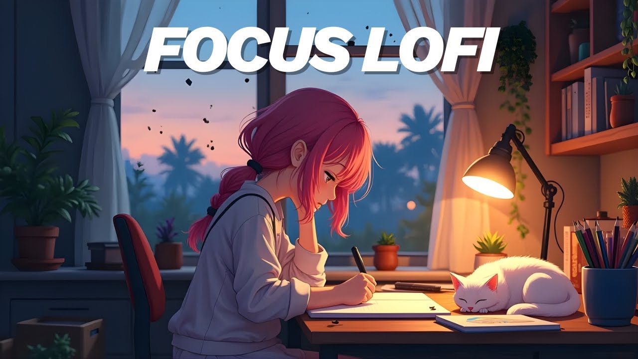 Ambient Lofi for Creative Flow ✨No Ads | Calm, Spacious Beats for Deep Focus (~2 Hours)