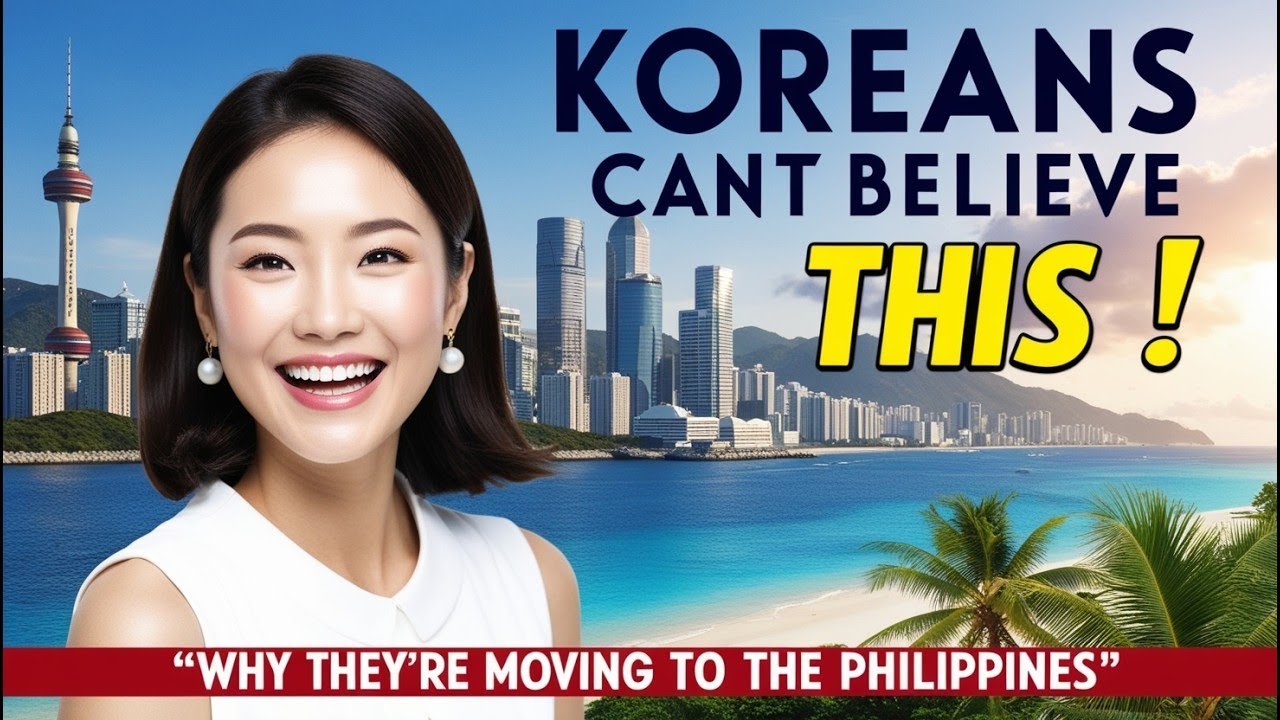 Why Thousands of Koreans Are Moving to the Philippines Right Now