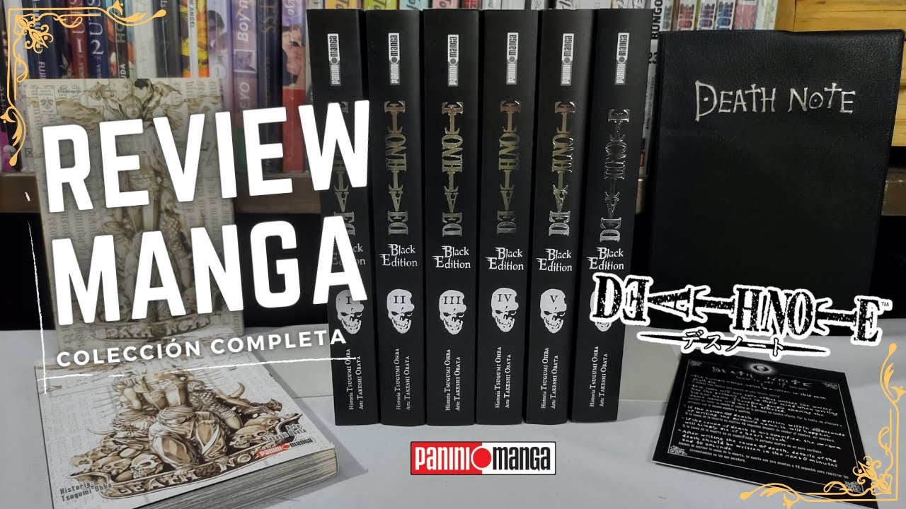 DEATH NOTE • BLACK EDITION | Review Manga | Panini Manga México ✨