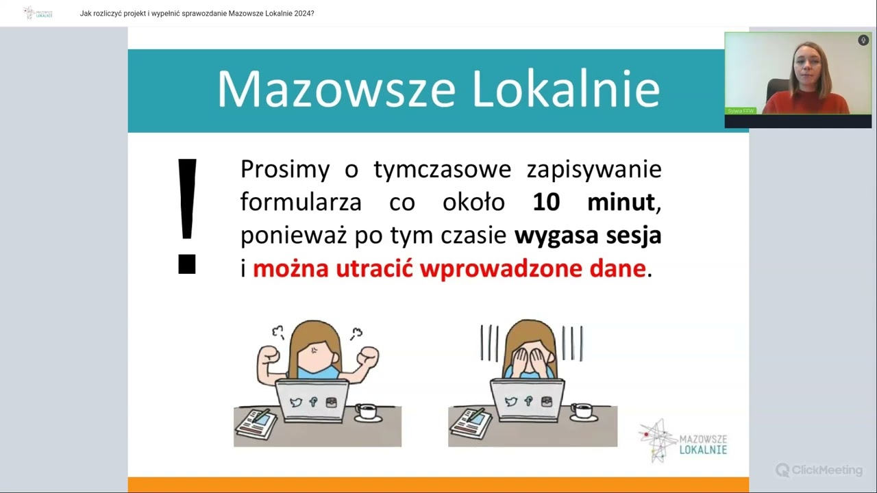 Jak rozliczyć projekt i wypełnić sprawozdanie Mazowsze Lokalnie 2024?