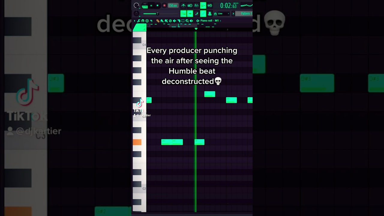 How to make Kendrick Lamar - HUMBLE.💯#shorts #producer