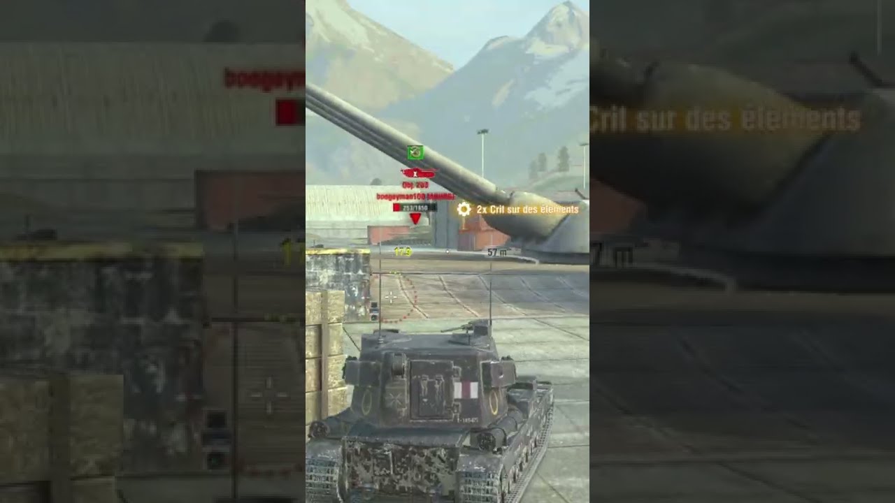 Daily dose of 183mm - WoT Blitz #wotb #worldoftanksblitz #wotblitz #shorts