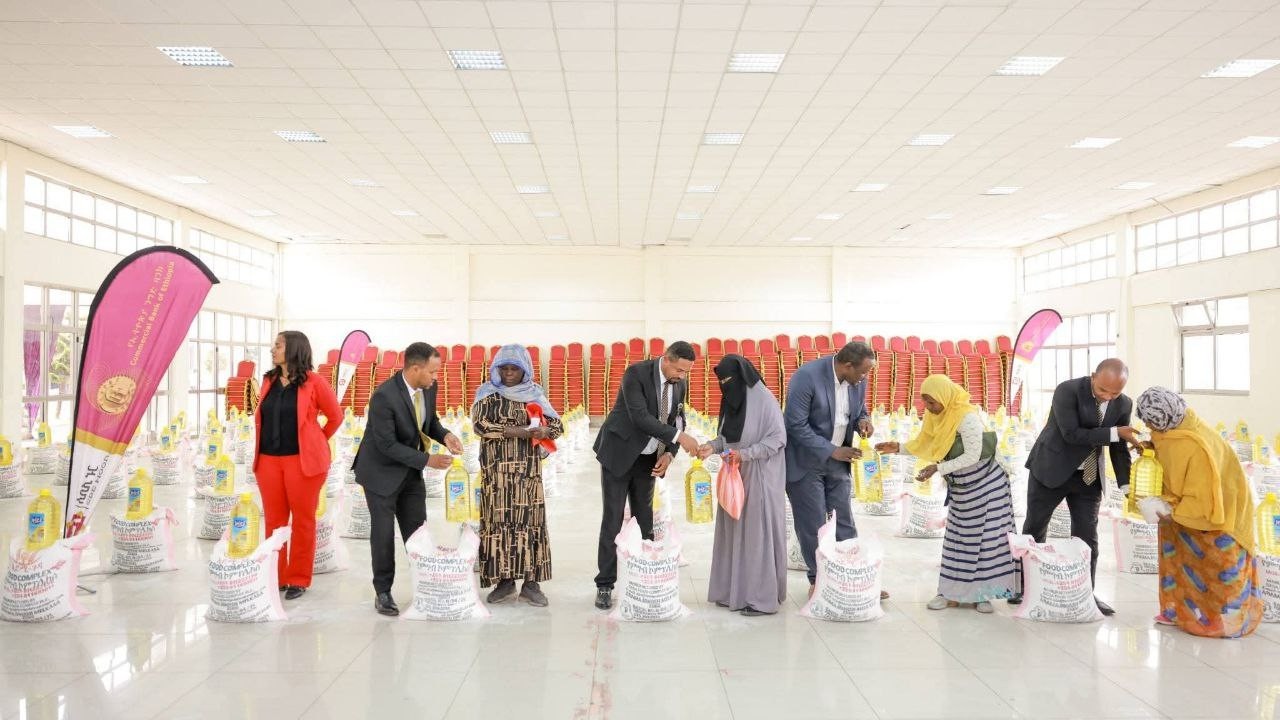 ሰደቃ በኮልፌ ዲስትሪክት #cbe #ramadan #cbenoor