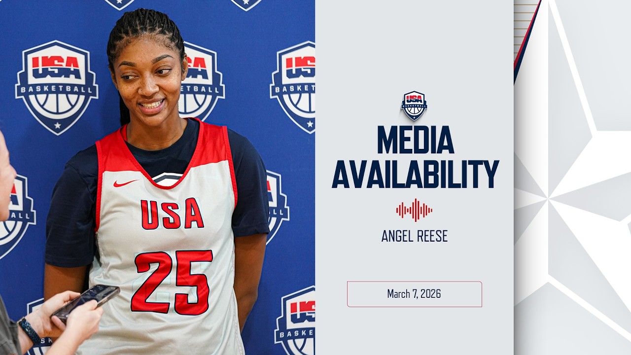 Angel Reese // USA Basketball Media Availability