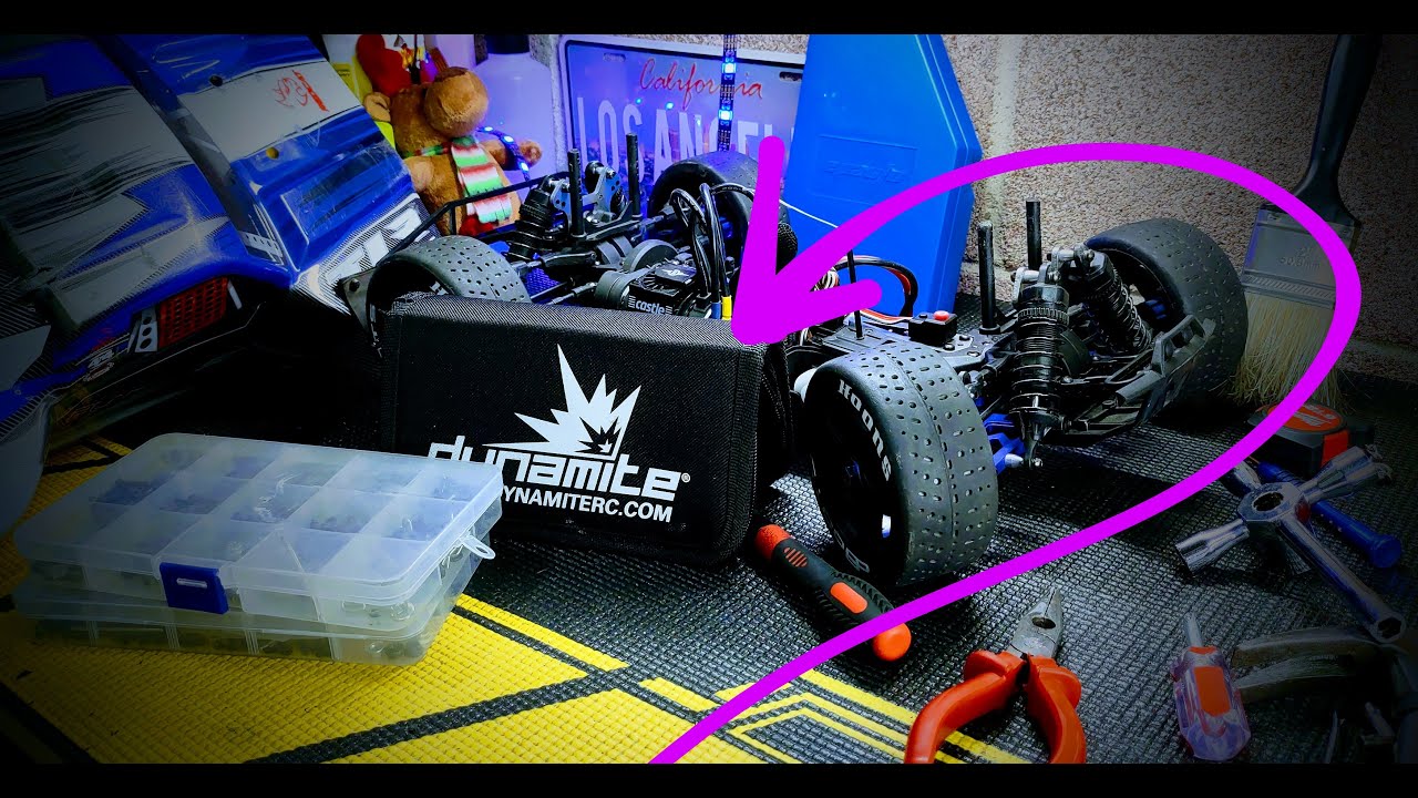 algunas herramientas para coches rc (Dynamite) entre algunas otras curiosidades!
