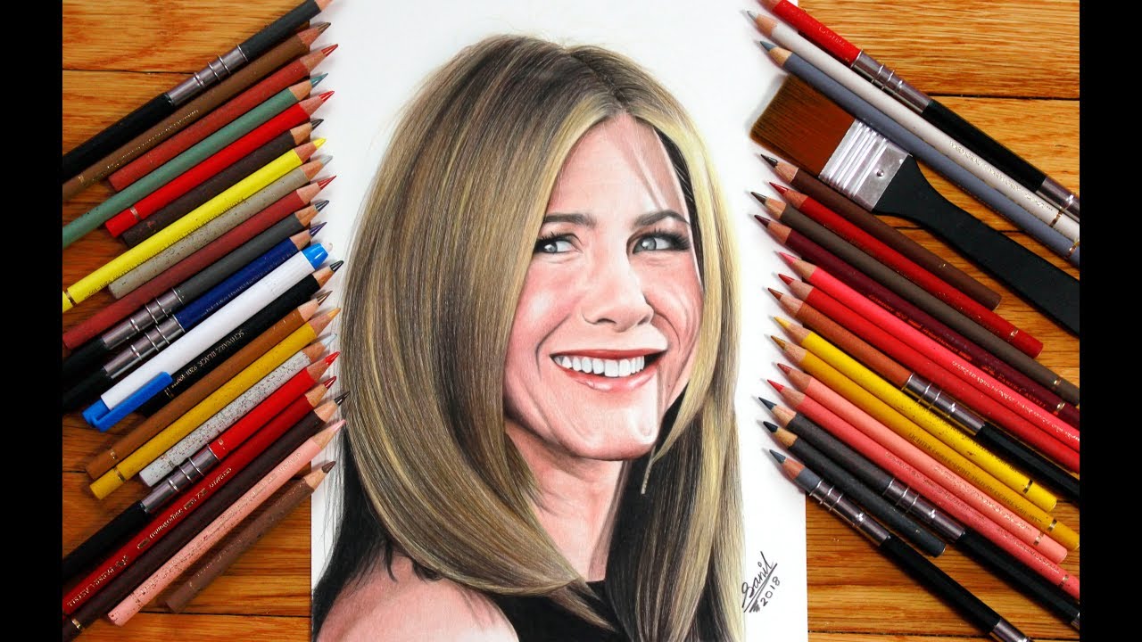 Jennifer Aniston drawing .... friends