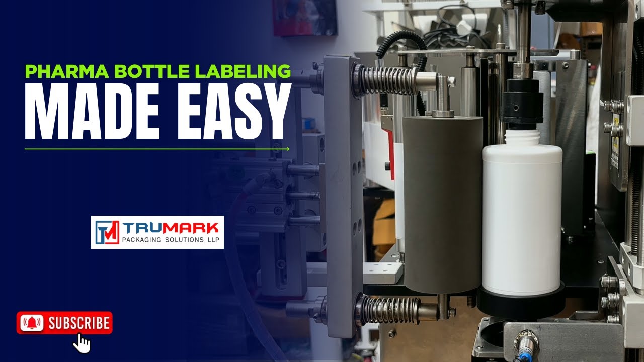 Multipurpose Bottle Labeling Machine | Pharma Bottle