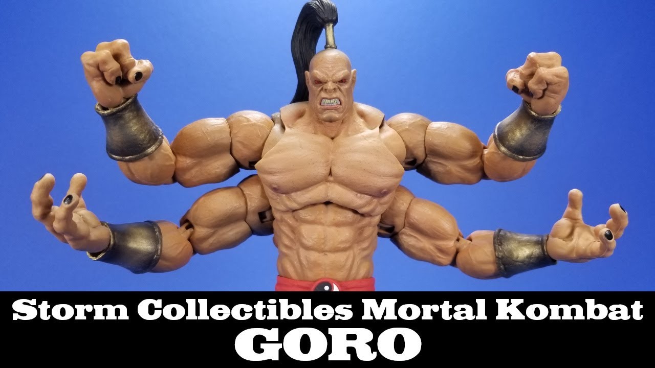 Mortal Kombat Goro Storm Collectibles Action Figure Review