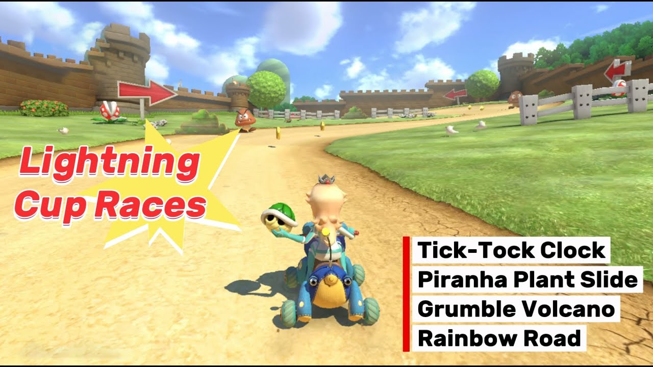 Mario Kart 8 Deluxe | Rosalina Conquers the Lightning Cup ⚡🏎️