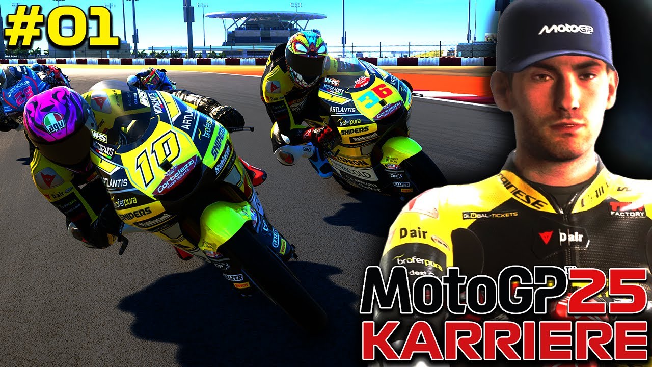 Neues Abenteuer auf 2 Rädern! | MotoGP 25 KARRIERE #1