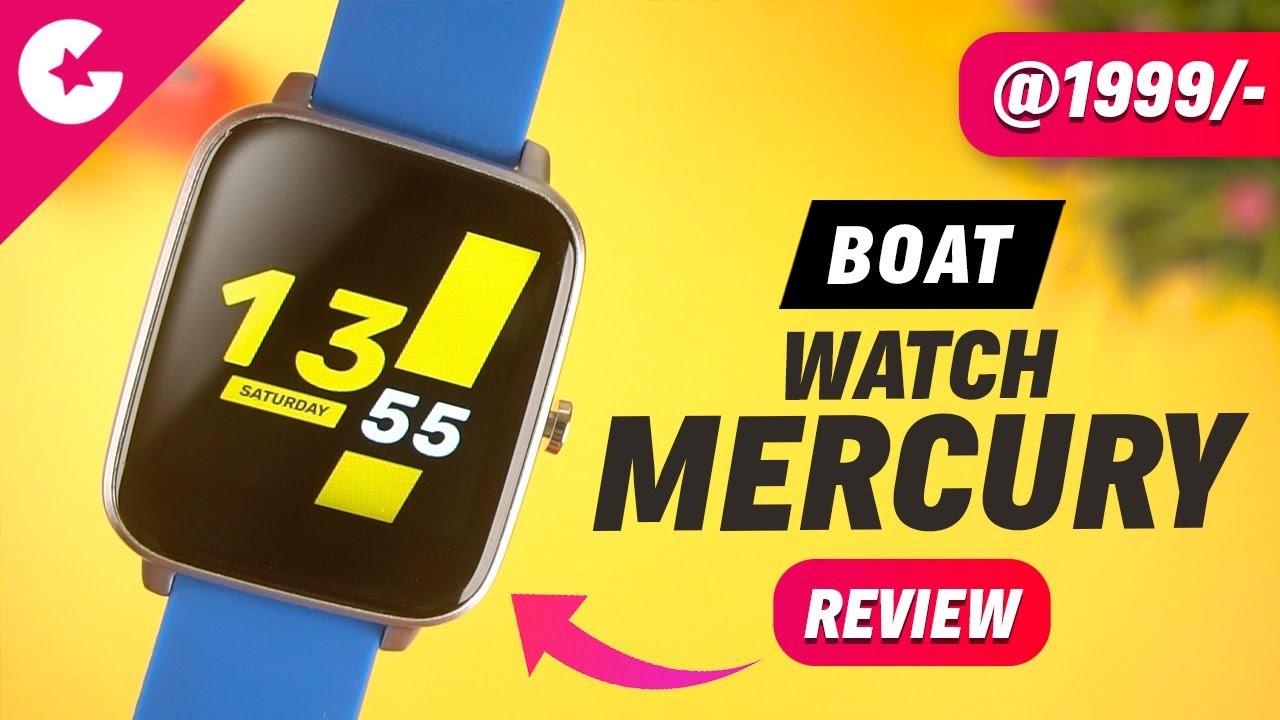 Boat Watch Mercury Unboxing & Review - BEST SMARTWATCH UNDER 2000??