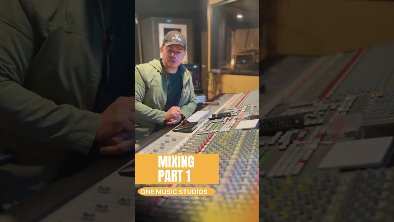 Mixing Process Part 1. #cantante #analog #mixing #producer #music #ssl #console