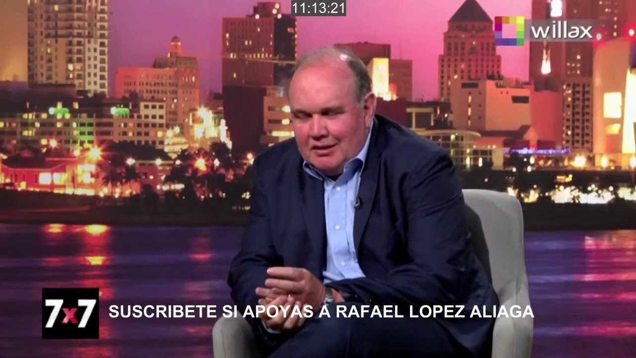 7x7 Jaime Bayly: Entrevista a Rafael Lopez Aliaga Parte 4/4