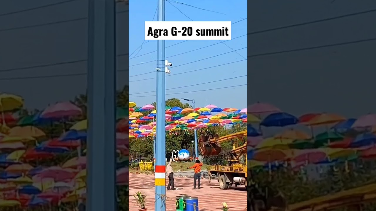 Agra Ki G-20 ki taiyaari #trendingshorts #viralvideo #shorts #india #republicday #g20summit