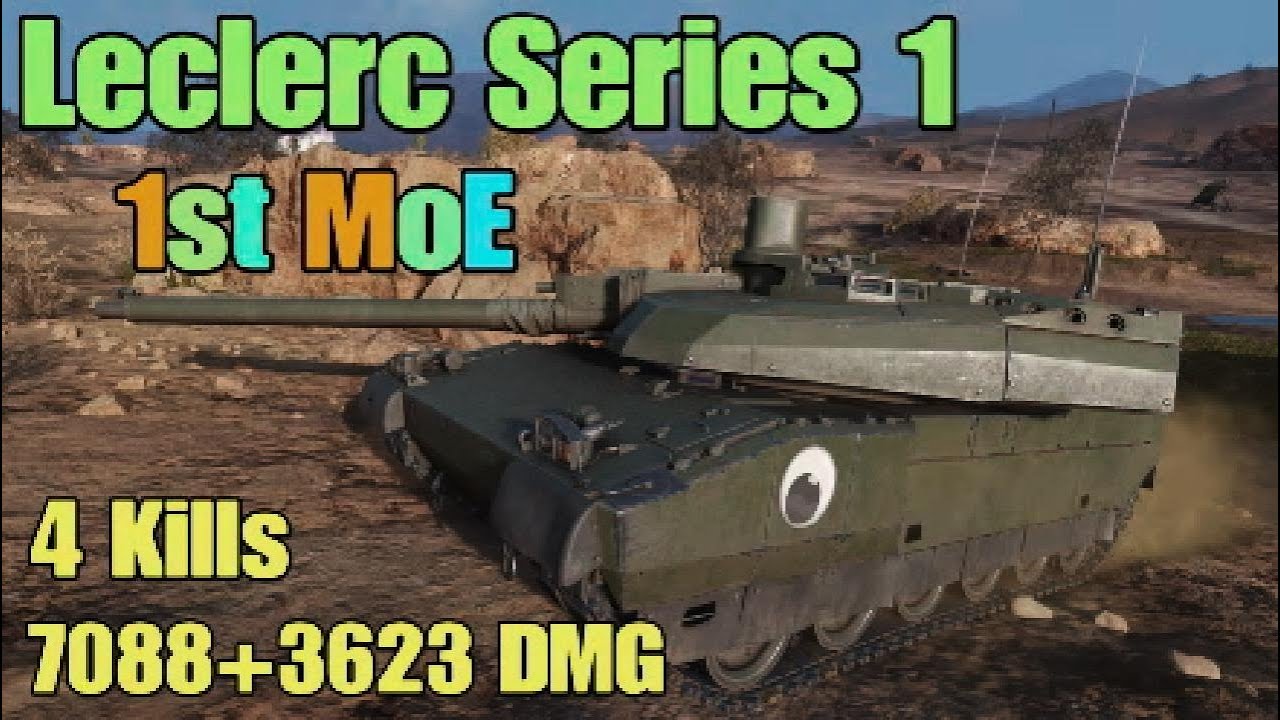 World of Tanks Console - Leclerc Series 1 - 1st MoE