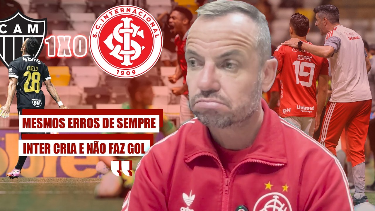 INTER REPETE MESMOS ERROS | TIME COLAPSOU E TEM CULPADO | PEZZOLANO FAZ O QUE PODE | TRISTE DEMAIS