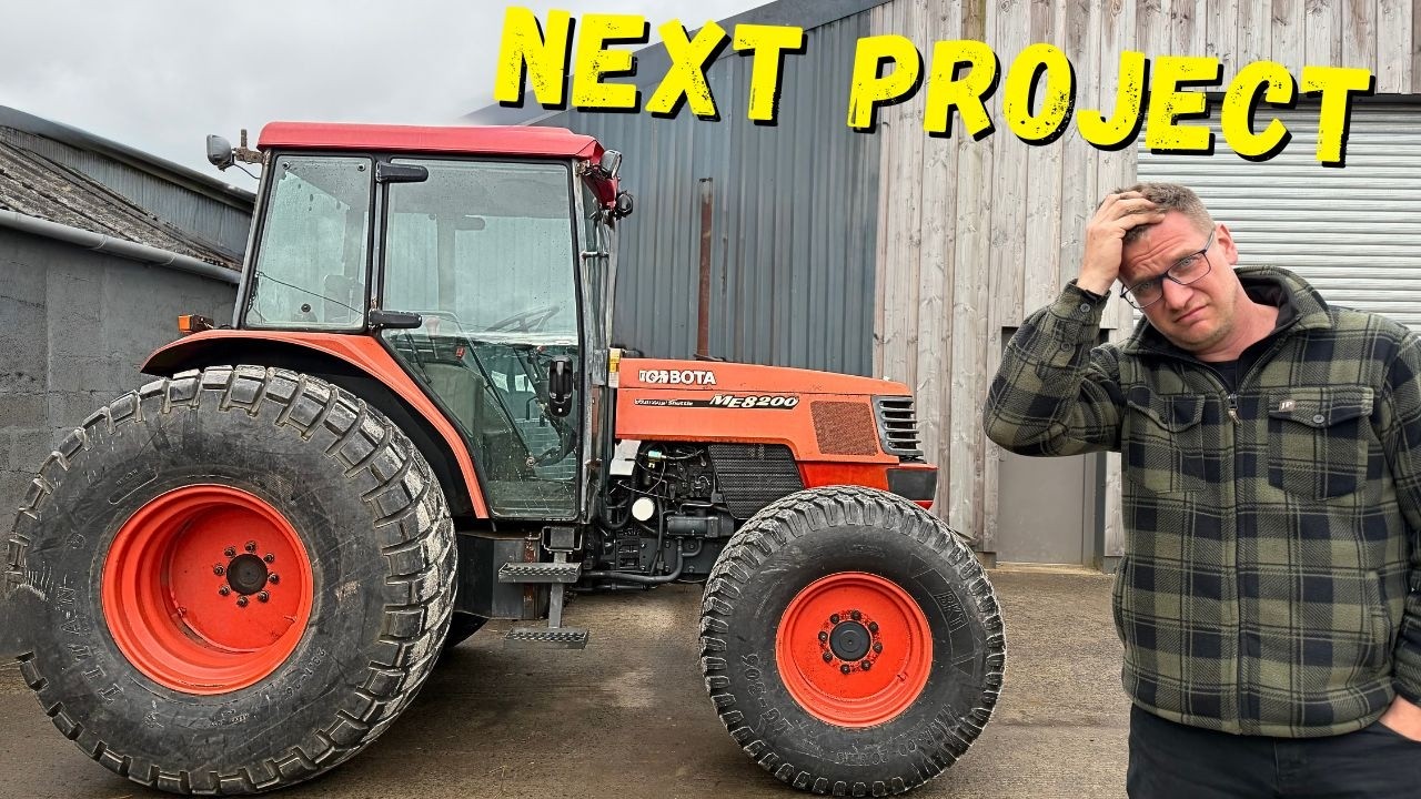 Kolejny problem pojawił się na podw&oacute;rku! Traktor Kubota!