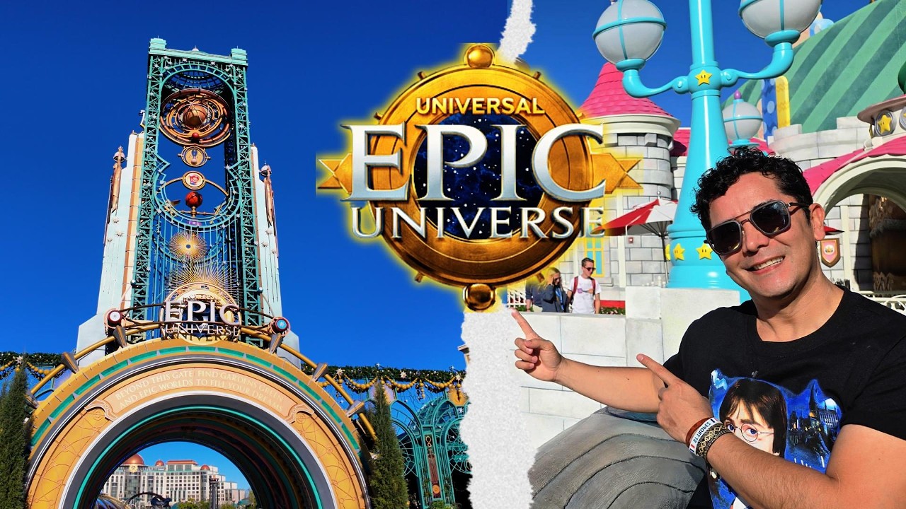 Epic Universe - El nuevo parque de Universal en Orlando.! Esto es muy loco!