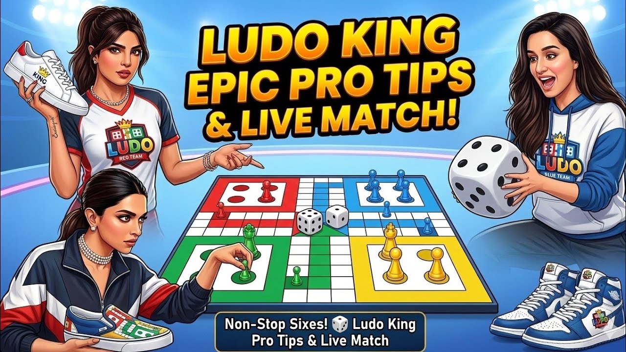 Non-Stop Sixes 🎲 Ludo King Pro Tips & Live Match #ludo #game #gaming #video #shorts #viral #trending