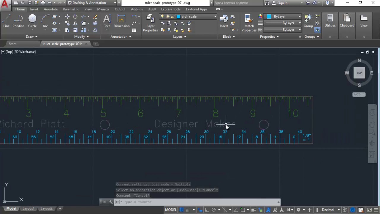 Designing & Making a Custom Ruler - Part 3