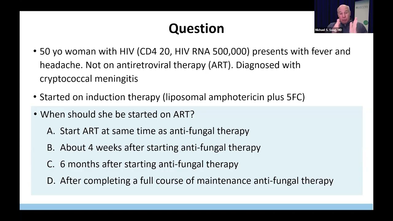 What Would You Do? Challenging Cases in HIV Management: Case-Based Panel Discussion