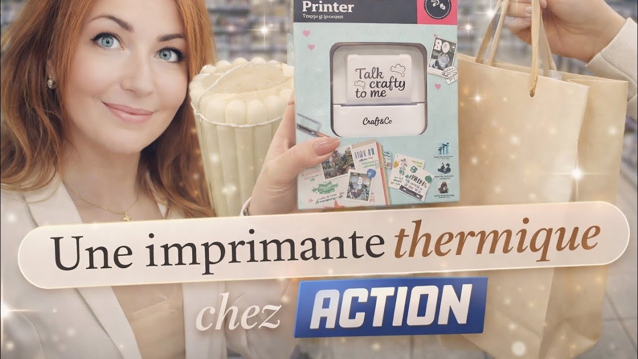 😱OMG ACTION SORT LA PÉPITE MÉNAGE QUE J'ATTENDAIS & UNE SUPER IMPRIMANTE THERMIQUE 🤍