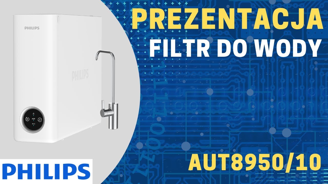 Philips AUT8950: Rewolucja w Twojej kuchni. Czysta woda i minerały! 💎 Koniec z kupowaniem wody.