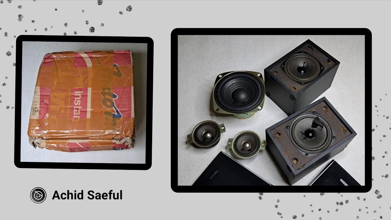 Unboxing Speaker Subwoofer Simbadda 4 Inch, Satelit Simbadda & Twitter Sony 2 Inch Copotan Second