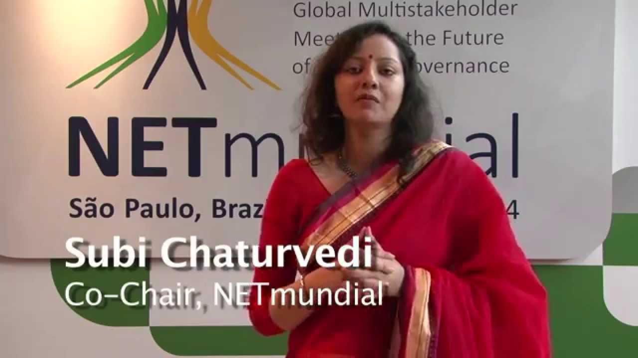 Subi Chaturvedi, NETmundial co-chair, on the importance of the meeting